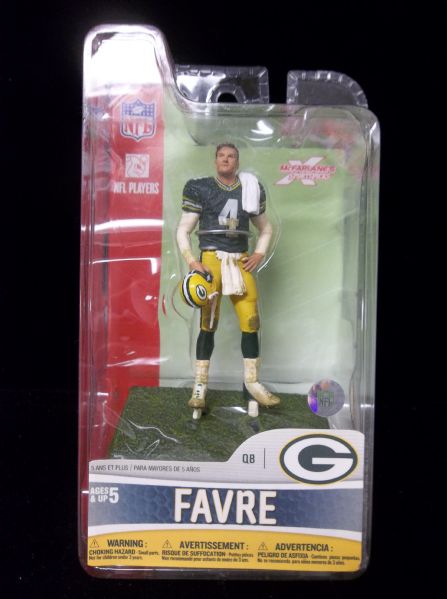 2007 McFarlane’s Mini Figures- Brett Favre, Packers