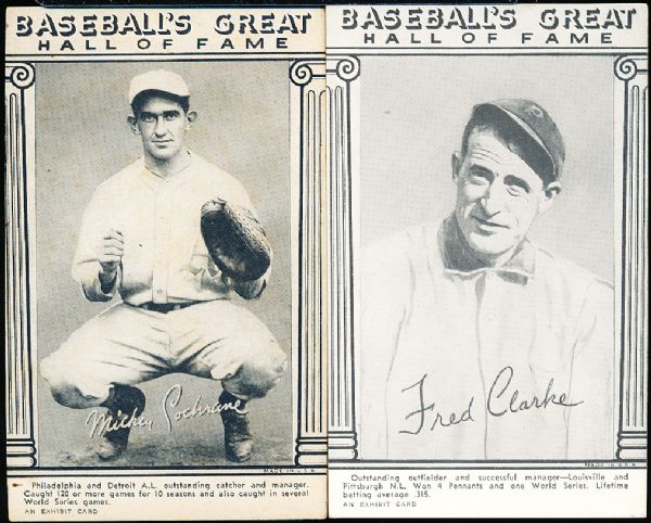 1948 Baseball’s Great Hall of Fame Exhibits- 3 Diff.