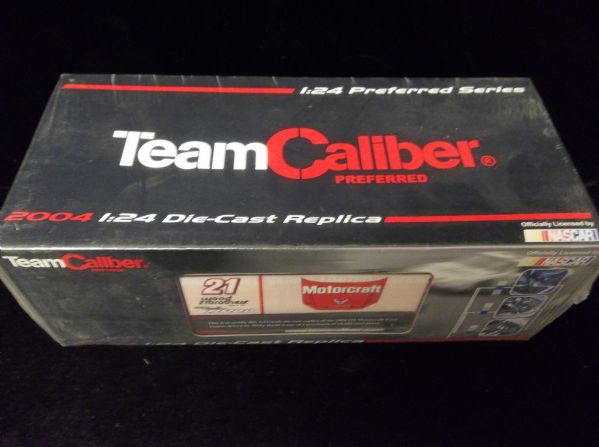 2004 Team Caliber NASCAR Racing 1:24 Die-Cast- #21 Ford Taurus Motorcraft Ricky Rudd