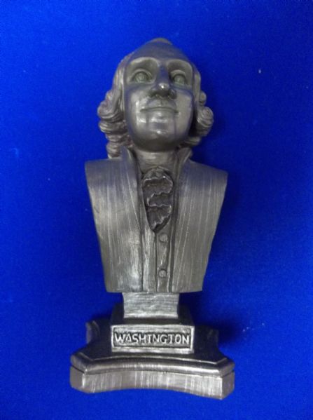 George Washington 5-1/4” Tall Resin Bust Statue