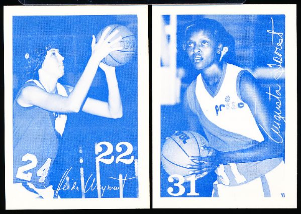 1980-81 New Orleans Pride Women’s Basketball League- 1 Complete Set of 11 Cards