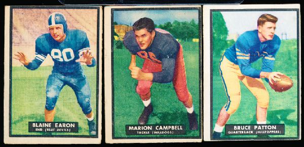 1951 Topps Magic Football- 6 Diff.