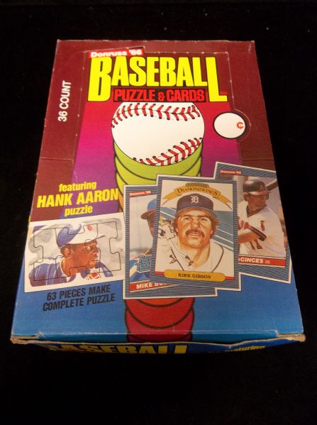 1986 Donruss Baseball- 1 Unopened Wax Box