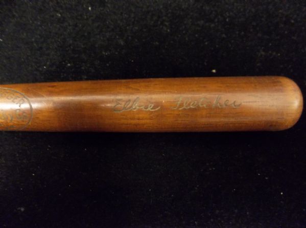 1940’s Louisville Slugger 16-½” Souvenir Mini Bat- Elbie Fletcher