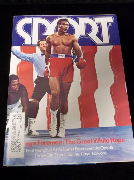 July 1973 Sport Magazine- George Foreman Cover