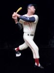 1958-63 Original Hartland Plastics Baseball Statue- Ted Williams With Bat