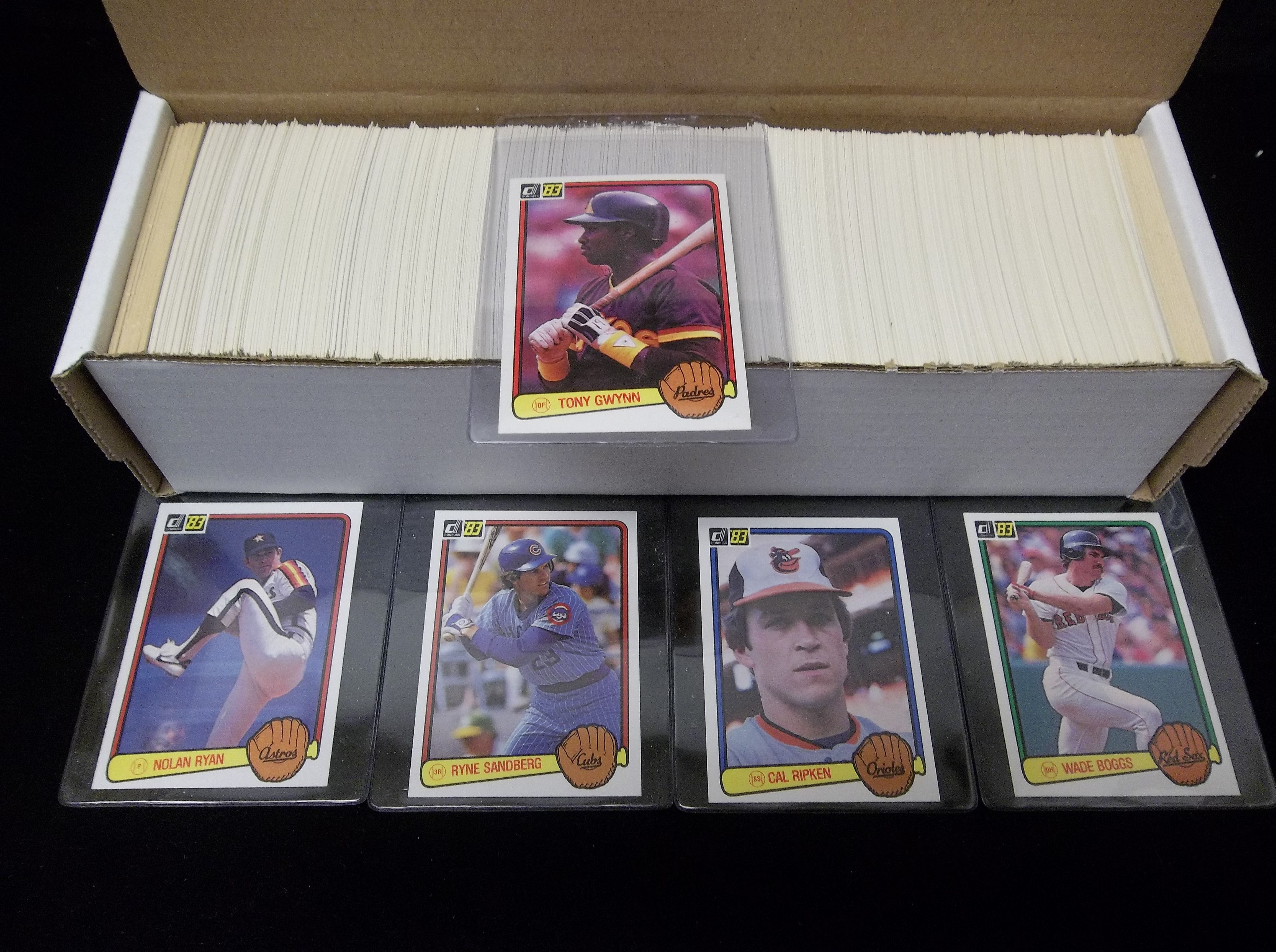 Lot Detail - 1983 Donruss Baseball Complete Set of 660