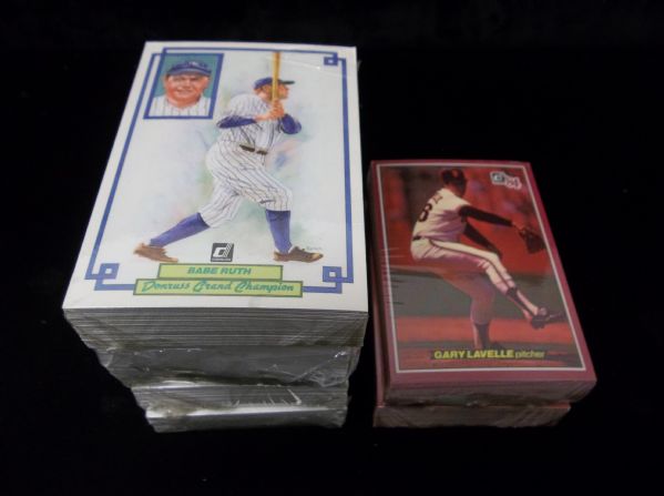 1984 Donruss 3-1/2” x 5” Baseball Card Sets- 6 Asst.