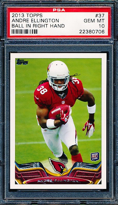 Lot Detail - 2013 Topps Ftbl.- #37 Andre Ellington RC(Ball in the