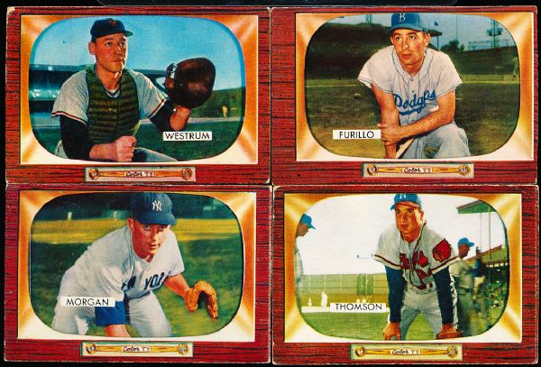 Six Vintage Baseball Cards