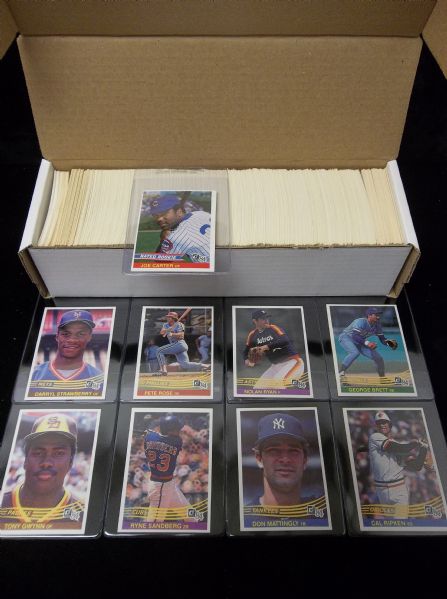 1984 Donruss Baseball Complete Set of 660