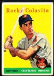 1958 Topps Bb- #368 Colavito, Indians- 2nd Year Card