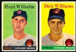 1958 Topps Bb- 5 Diff. Cleveland Indians