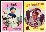 1959 Topps Bb- 4 Cards
