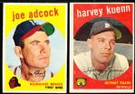 1959 Topps Bb- 6 Cards