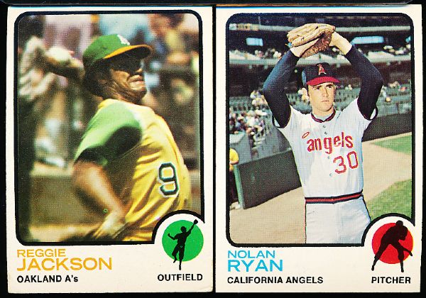 1973 Topps Baseball- 7 Cards