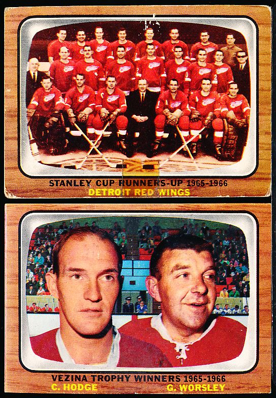 Lot Detail - 1966-67 Topps Hockey- 23 Diff. Cards