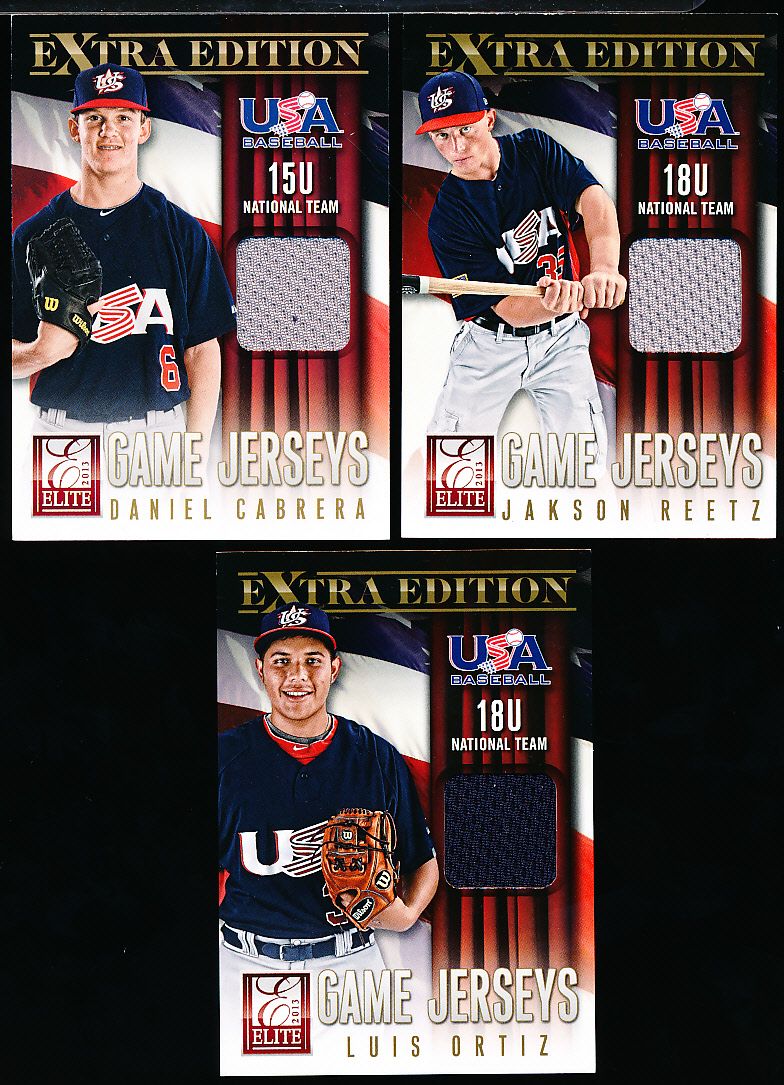 Lot Detail 2013 Panini Elite Extra Ed. Baseball “USA Baseball