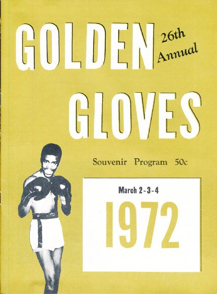 March 4, 1972 Toledo, OH Golden Gloves Boxing Program