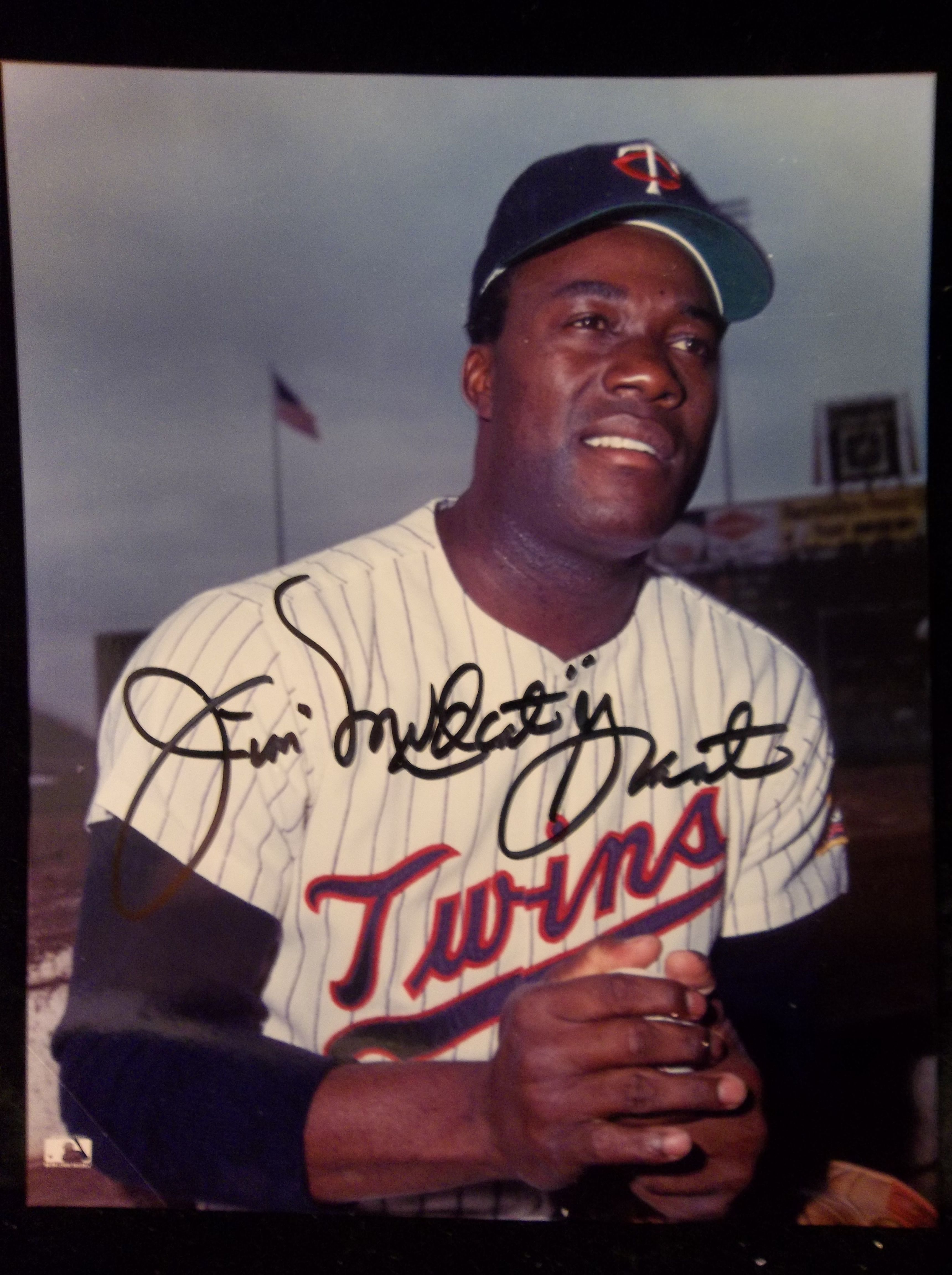 Lot Detail - Jim “Mudcat” Grant Autographed Minnesota Twins Color 8” x ...