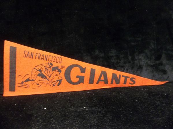 1960’s San Francisco Giants Felt Bsbl. Pennant