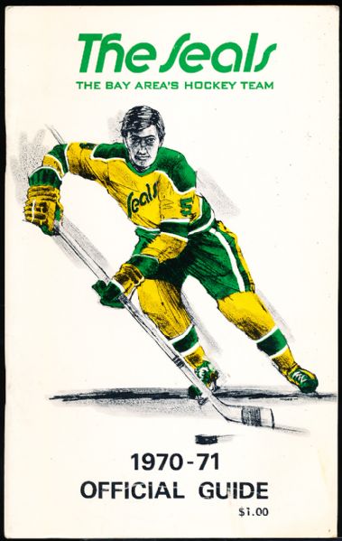 1970-71 California Golden Seals NHL Media Guide