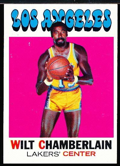 1971-72 Topps Bskbl. #70 Wilt Chamberlain, Lakers
