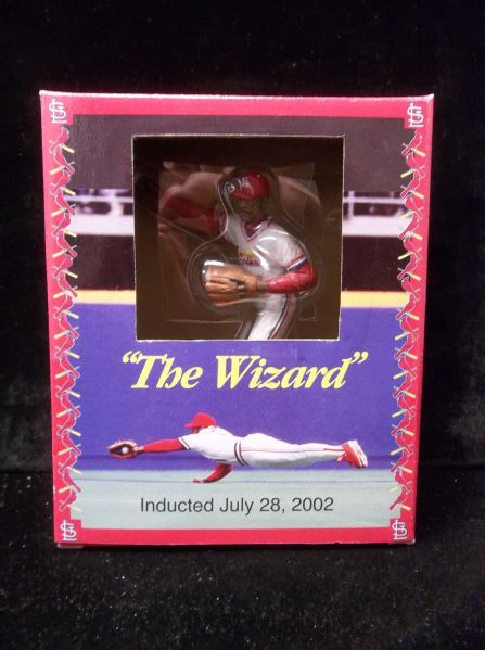 2002 Hartland Collectibles McDonald’s Ozzie Smith 7/28/00 Induction Day “The Wizard” 4-3/4” Tall Figurine in Original Box