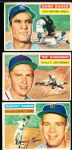1956 Topps Bb- 3 Cards
