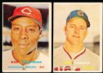 1957 Topps Bb- 10 Diff.