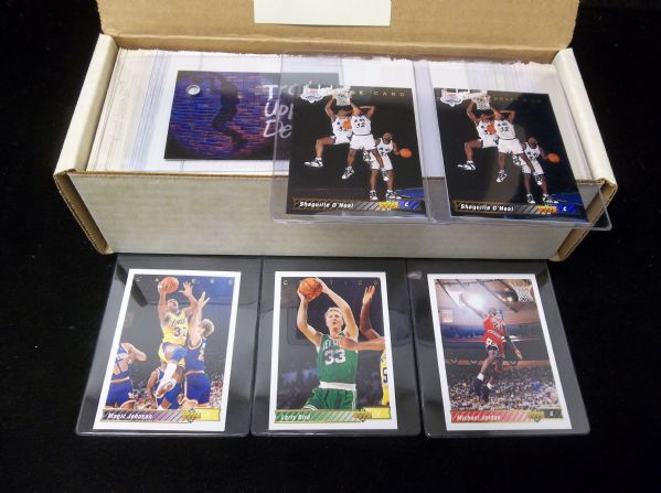 1992-93 Upper Deck Basketball Complete Set of 514