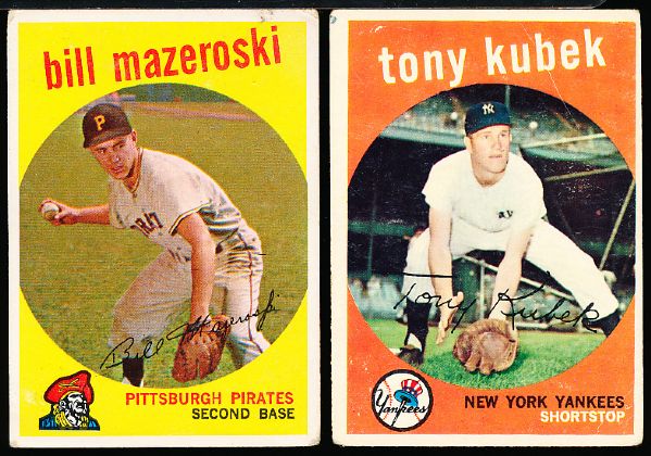 1959 T Bb- 5 Cards