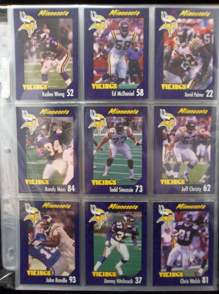 2000 Minnesota Vikings Collection Clean-Up Group- 195 Diff.