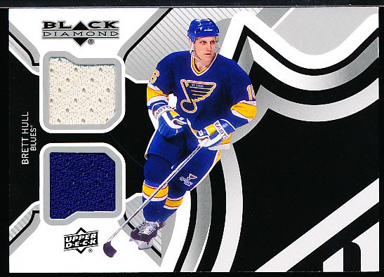 2013-14 Black Diamond Hockey- “Double Diamond Jerseys”- #1984BH Brett Hull, Blues