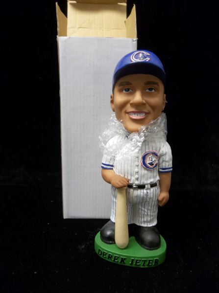 Bobble Dobble Derek Jeter Columbus Clippers Stadium Give-Away Bobble Head