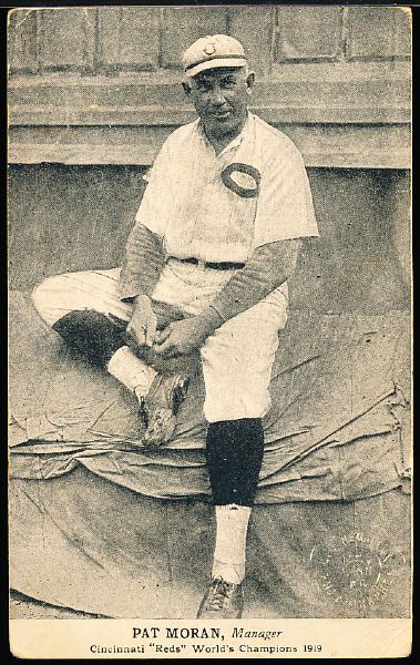 Lot Detail - 1919-20 Cinc. Reds Postcard- Pat Moran, Manager ...