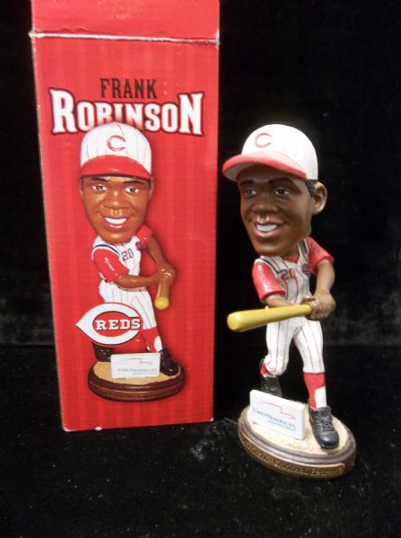 2007 Associated Premium Corp. Frank Robinson Reds Stadium Issue Bobble Head