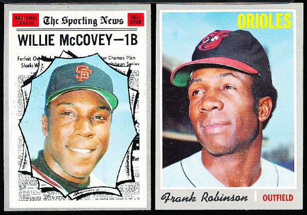 1970 Topps Bb- 6 Diff.