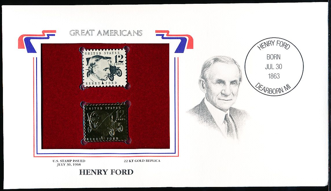 Henry ford 12 cent stamps #5