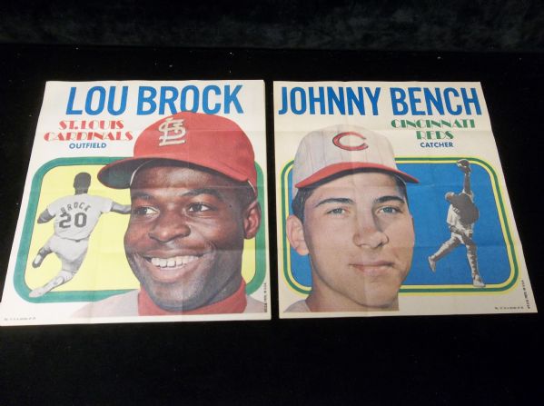 1970 Topps Baseball Posters- 14 Diff.