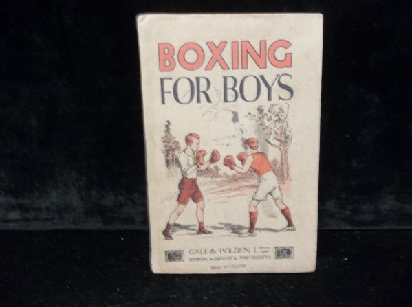 1920 Boxing for Boys, by E. B. Dent