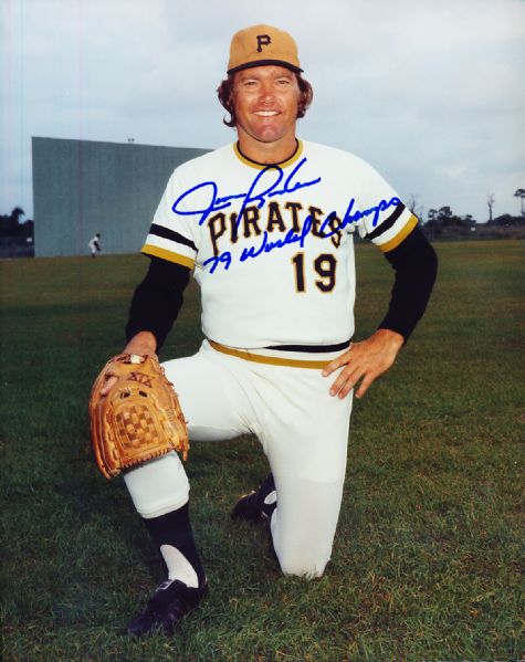 Jim Rooker Autographed Pittsburgh Pirates Color 8” x 10” Photo