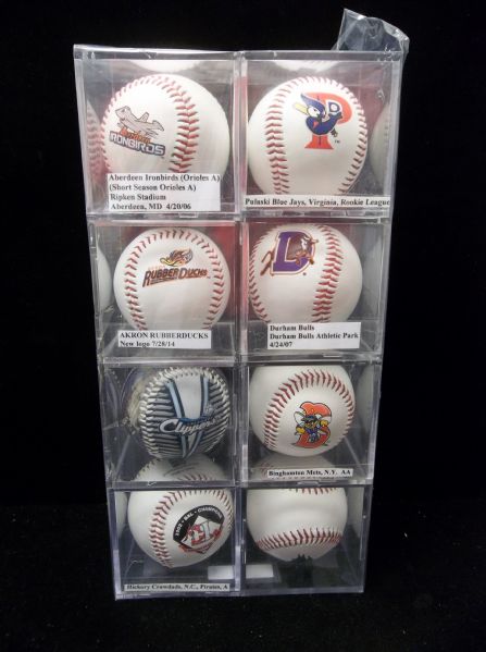 Minor League Baseball Team Logo Baseballs- 8 Diff.