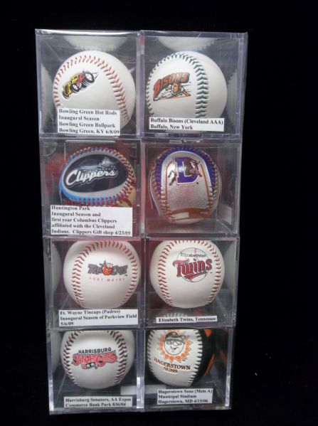 Minor League Baseball Team Logo Baseballs- 8 Diff.