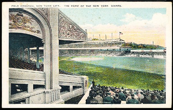 Polo Grounds, New York Postcard