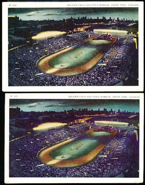 Soldier Field, Chicago- Stadium Postcards