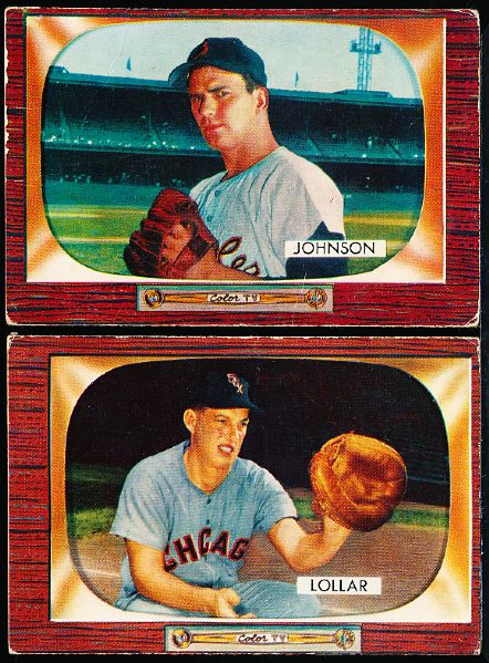 1955 Bowman Baseball- 20 Diff.