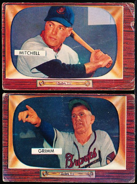 1955 Bowman Baseball- 25 Diff.