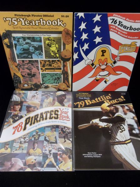 Pitt Pirates Baseball Yearbooks- 5 Diff.