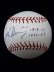 Jerry Coleman Autographed Official MLB Bud Selig Bsbl.- PSA/DNA Certified